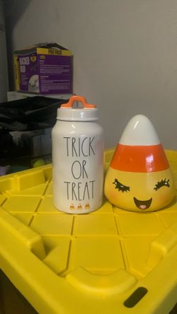 Rae Dunn Cannister and Friend
