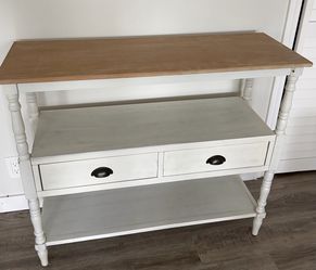 Farmhouse-style console