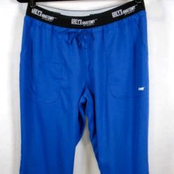 Women Barco Greys Anatomy Scrub Pants Medium Size . 