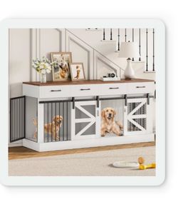 Dog house dog kennel Tv Stand