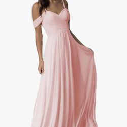 Bridesmaid Dress Light Pink Size 2