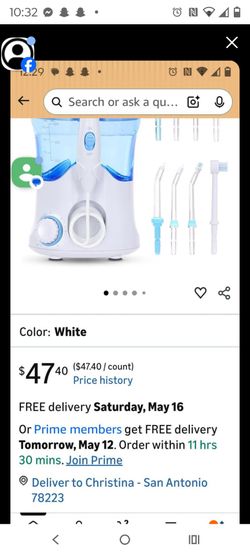 Water flosser