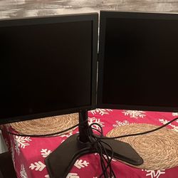 24” Dual ViewSonic Monitors 