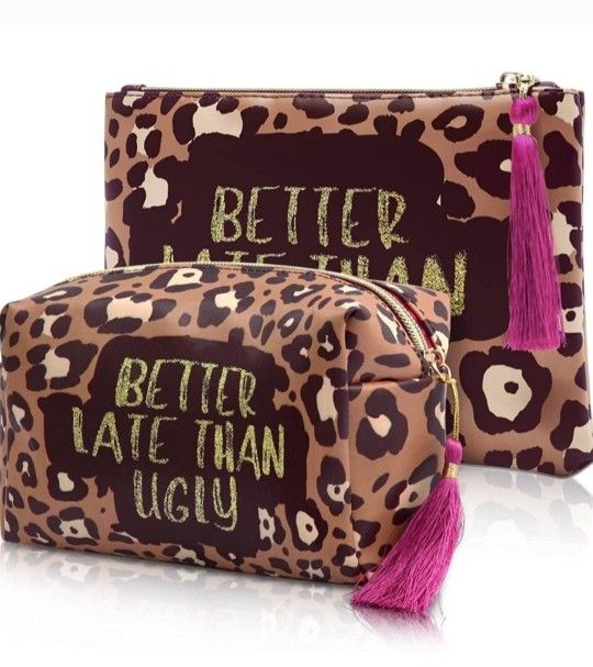 New Makeup Bag And Clutch Set