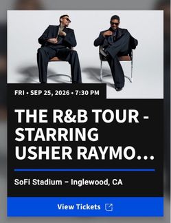 The R&B Tour - Starring Usher and Chris Brown