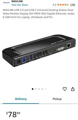 WavLink USB 3.0 Universal Docking station
