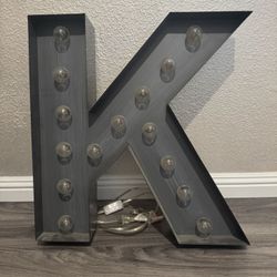 Hollywood Light Up “K”
