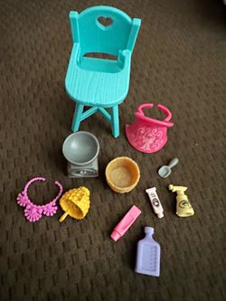 Barbie Doll Furniture & Accessories Lot