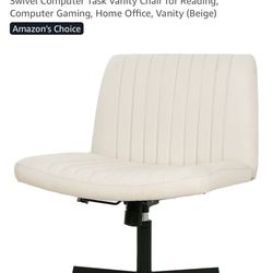 BestOffice Criss Cross Chair Comfy Armless
