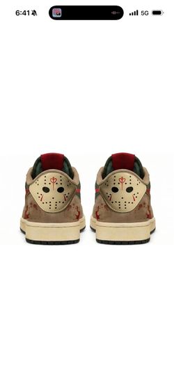 Coldsins Travis Scott Freddy Vs Jason sizes 11 & 11.5