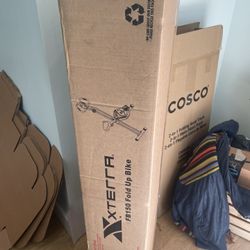 Xterra Fold Up Exercise Bike - Brand New -Still In Box I