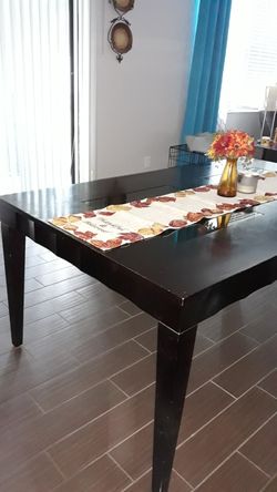 Espresso Dining Table