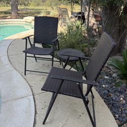 Patio Chairs & Table 
