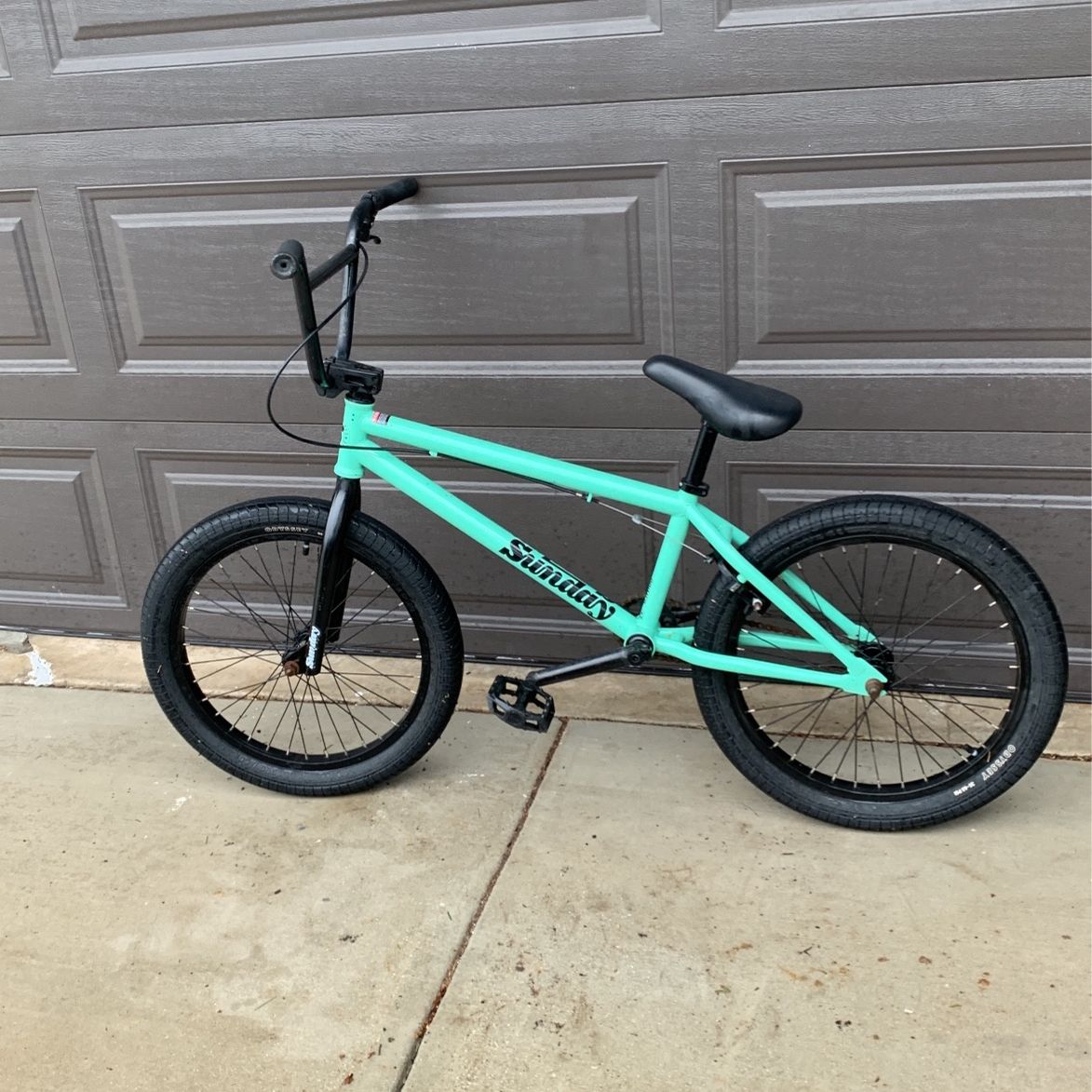 Sunday BMX Bike Mint Green. 20 by 2.4 Tires for Sale in Fountain Valley CA OfferUp
