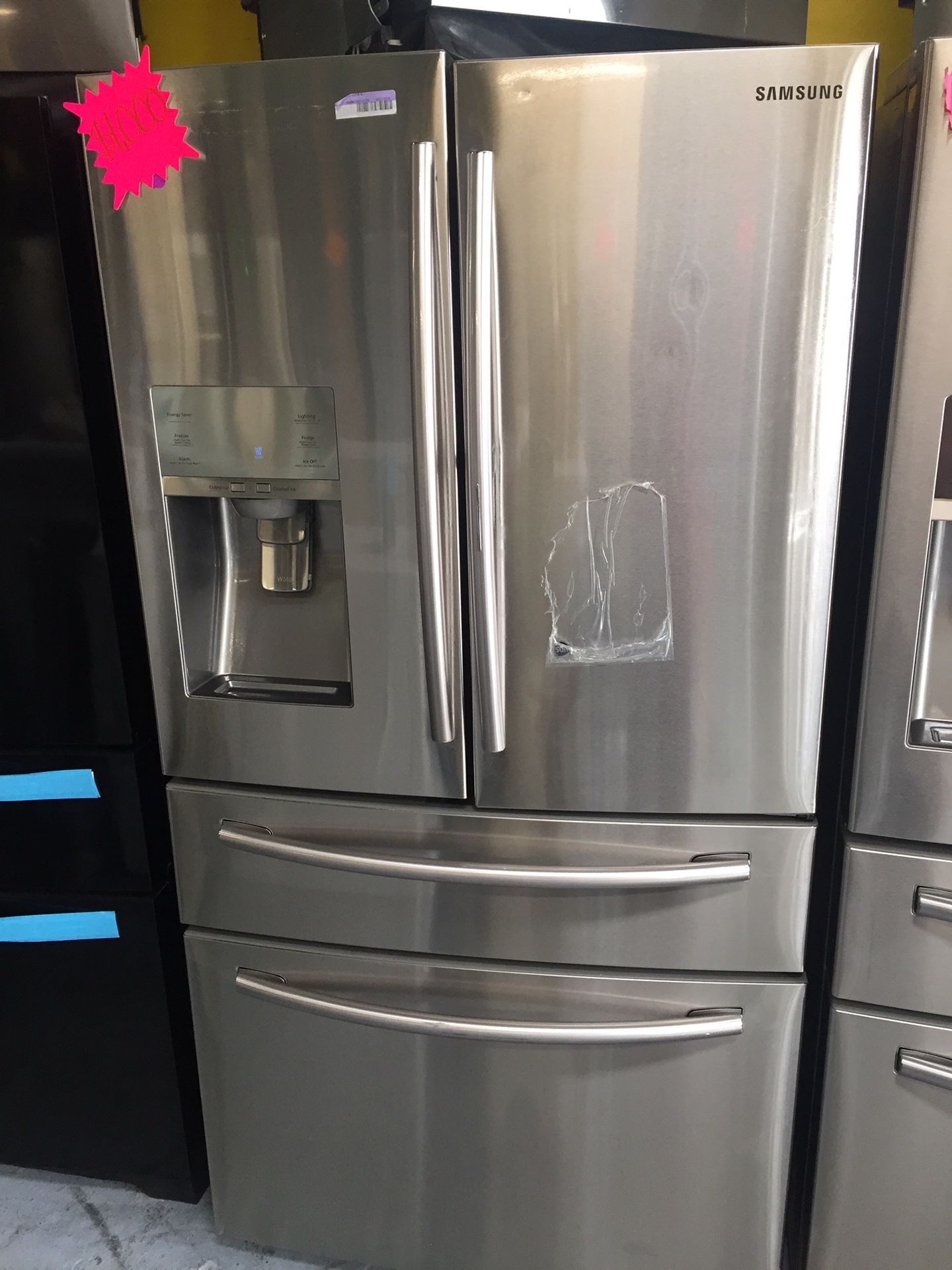 SAMSUNG 4DOORS SHOWCASE FOOD STAINLESS STEEL REFRIGERATOR