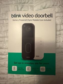 Blink door bell Sync Module Core included – System (Black)