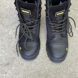 Wolverine Legend Mens Steeltoe/waterproof  Work Boots. Worn Couple  Times. 