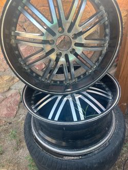 20” inch rims complete set