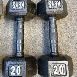 Dumbbells For Sale $1.00 Per Pound (40 Pounds)