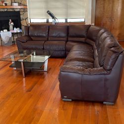 Leather Couch