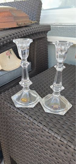 Candelabro bohemia antiguo
