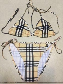 burberry style bathing suits sizes s, m