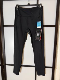 NWT! Women’s Spyder Active ribbed leggings size Medium