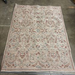 New 5’1” x 6’11” Persian Indoor/Outdoor Area Rug