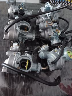 Carburetors and break caliber's  one electric statere  $80 for  all or make offer