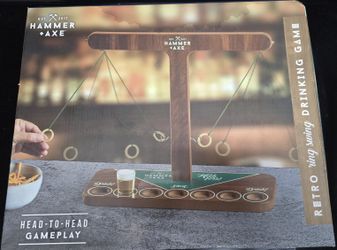 Hammer + Axe Ring Swing Drinking Game