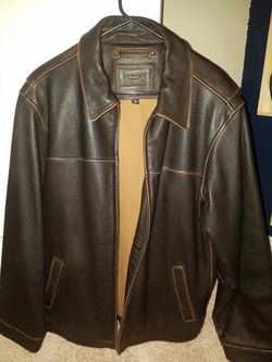 Leather jacket