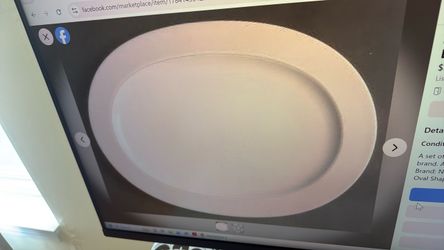 New 6 large platter