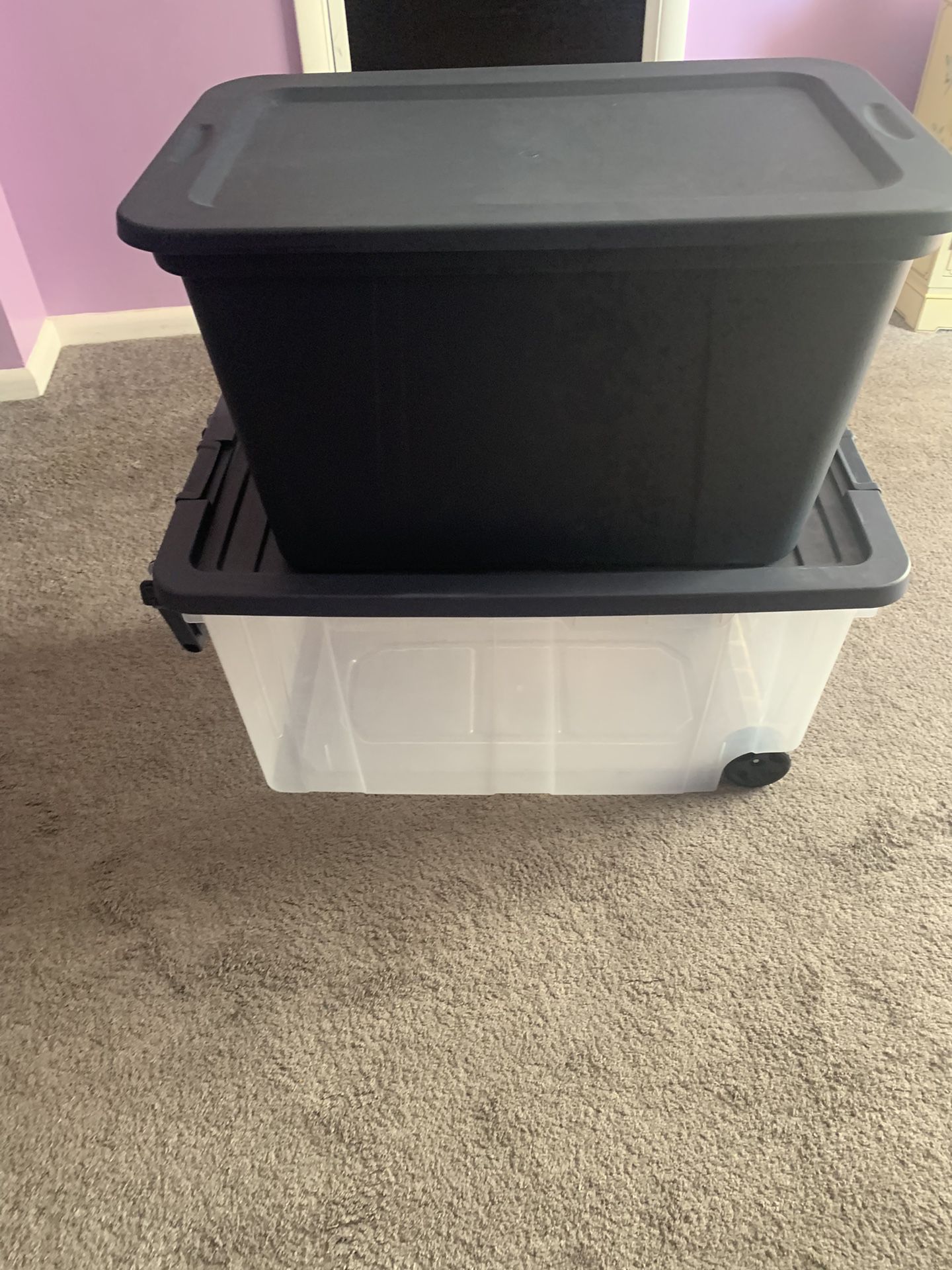 2 large Containers