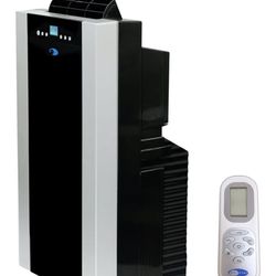 Whynter Portable Air Conditioner 14,000 BTU – Dual Hose – Complete Set w/ Remote & Window Kit