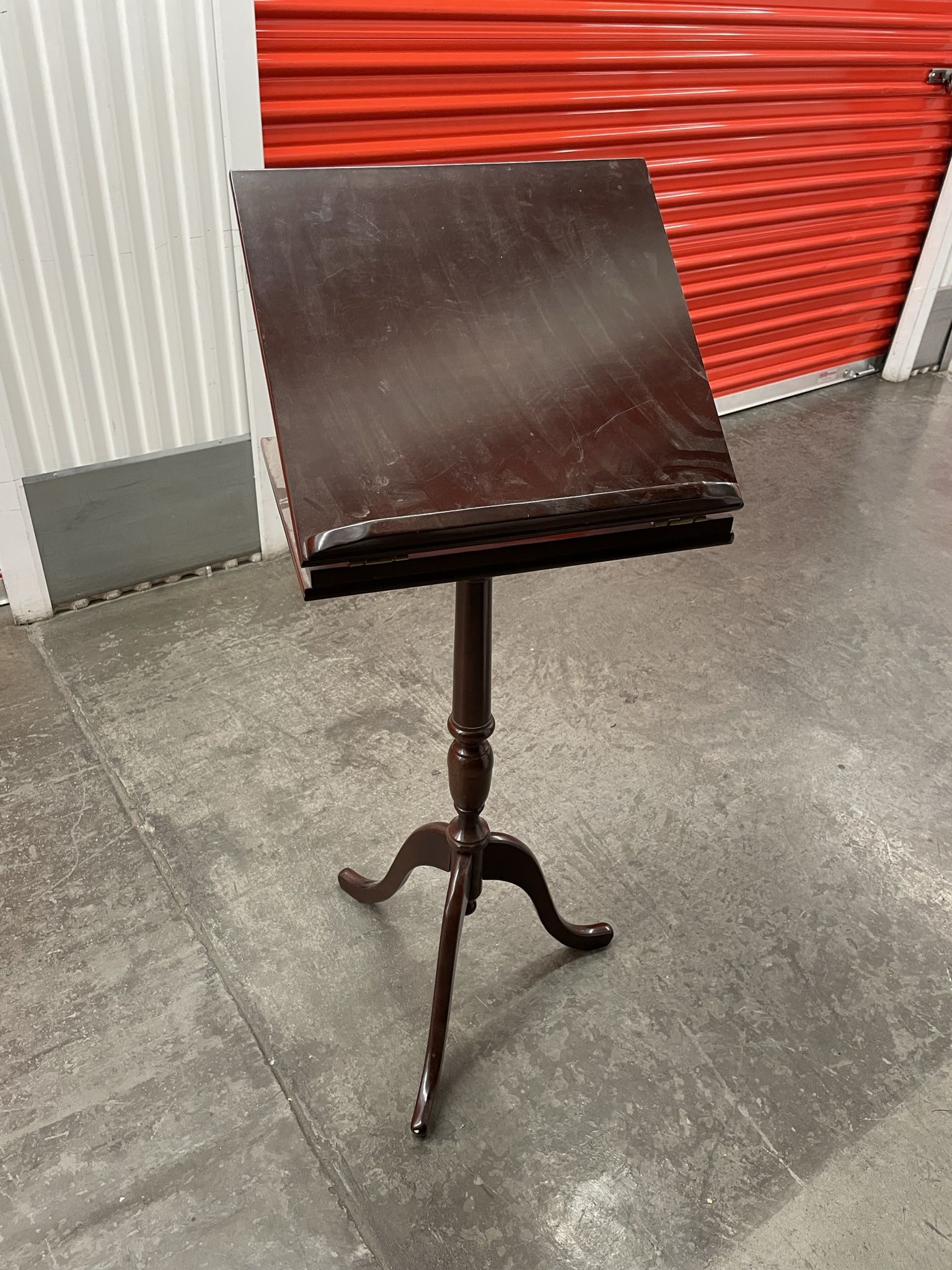 Wooden Music Or Book Stand