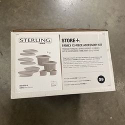 STERLING Store+ Family 12-Piece Shelf Kit in White