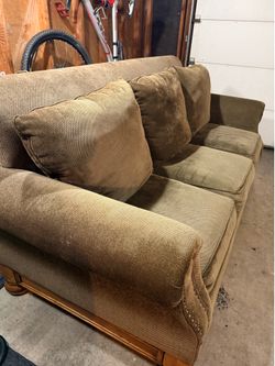 Dark Olive Sofa