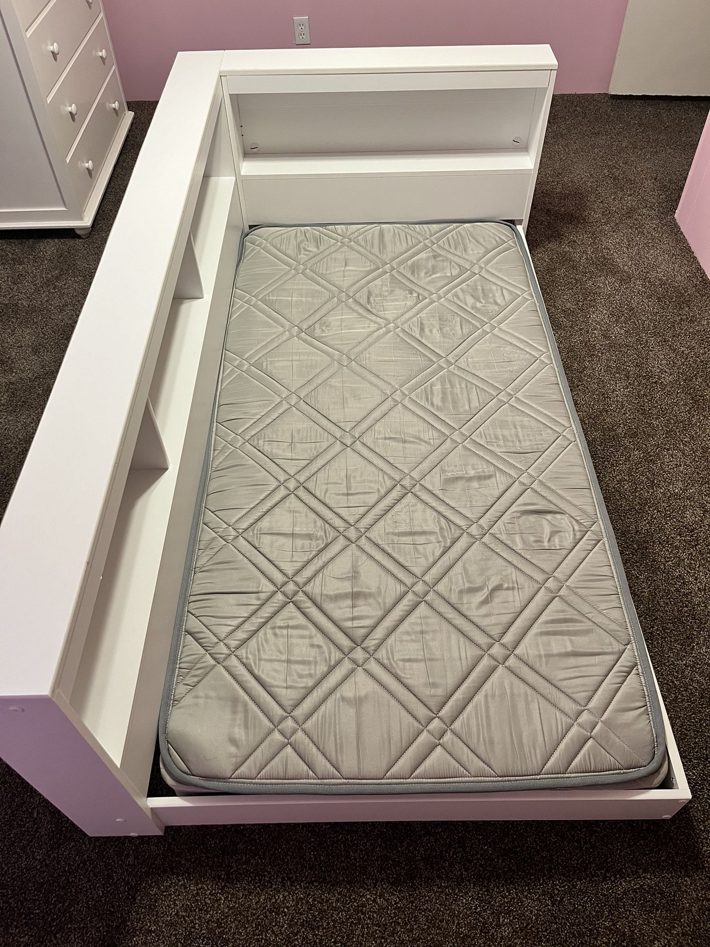 Twin Bookcase Bed