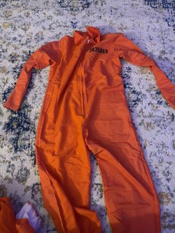 Costume Ghostbuster Jail Kids Child Medium 8-10 