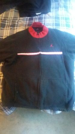 L Jordan zip up sweatshirt