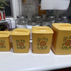 Vintage Canisters 