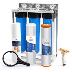Aquaboon 3-Stage Whole House Water Filter System 
