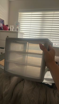 Small plastic drawer