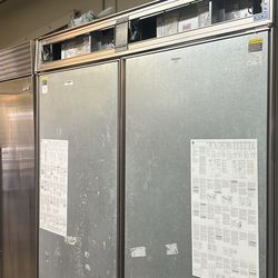 SUB ZERO 72”WIDE PANEL READY BUILT IN REFRIGERATOR/FREEZER 