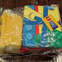 super RARE vintage LEGO pillow & throw set - brand new - 2 x pillow & 1 x throw