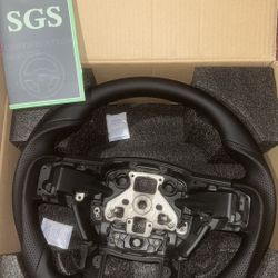 Leather Steering Wheel for Ford F-150