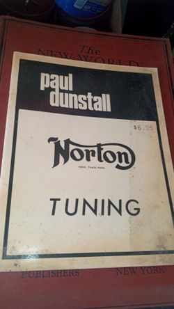Vintage Norton motorcycles manual