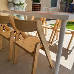 Pack Of 4 Wooden Children’s Chairs