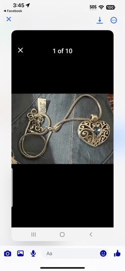 Brighton Heart Necklace