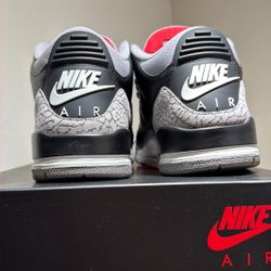 air jordan 3 (black cement 2024)
